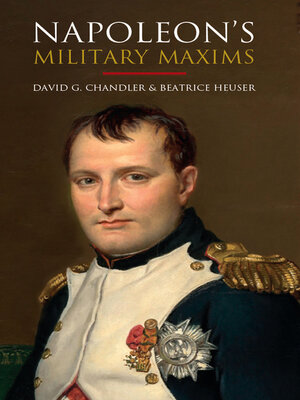 cover image of Napoleon's Military Maxims